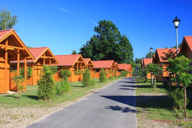 Tábořiště Dráchov - Kemp Fousek 4L chatky v kempu Fousek